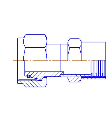 Г702. конус 24 градуса, накидная гайка с М-резьбой (DKOL)_img